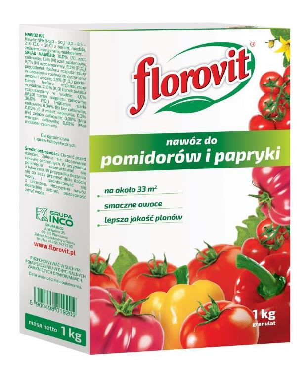 Florovit Nawóz do pomidorów i papryki 1kg (karton)